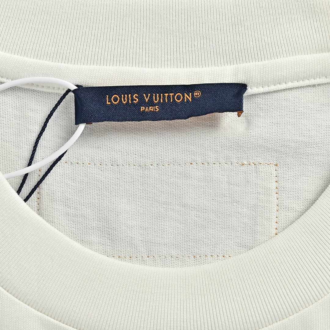 Louis Vuitton Botanical Garden LV Logo Print T-Shirt