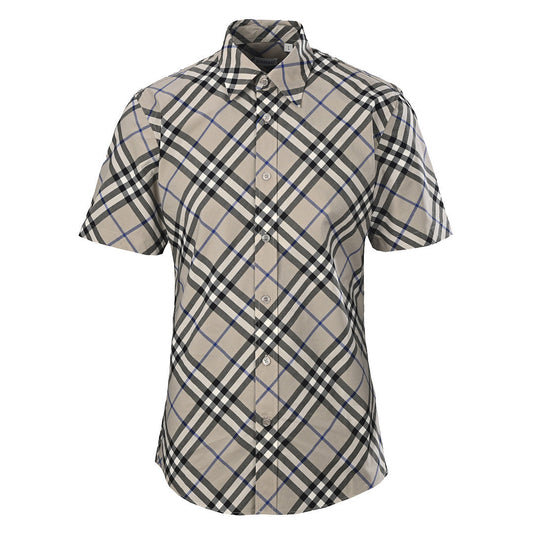 Burberry Check Short-Sleeve Shirt