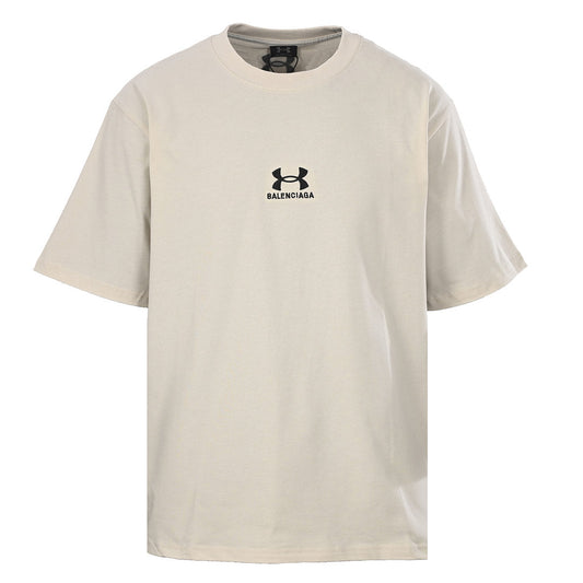Balenciaga x Under Armour Collab Logo T-Shirt – Beige