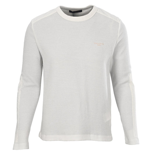 Louis Vuitton Waffle-Knit Long Sleeve Top — Ivory
