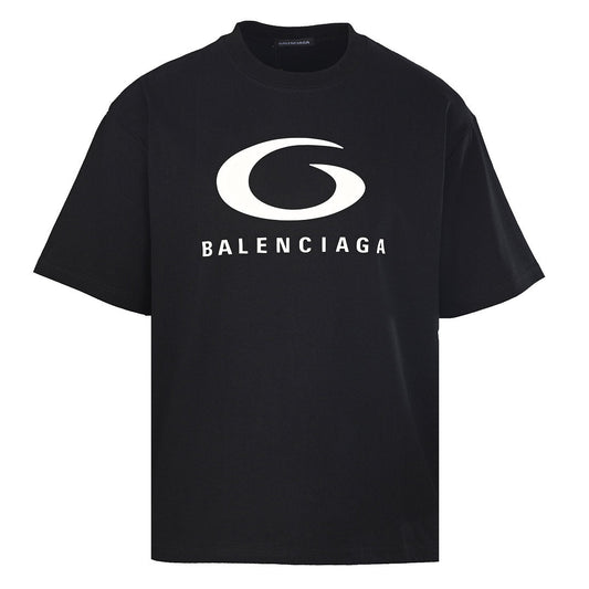 Balenciaga B Logo Oversized T-Shirt – black