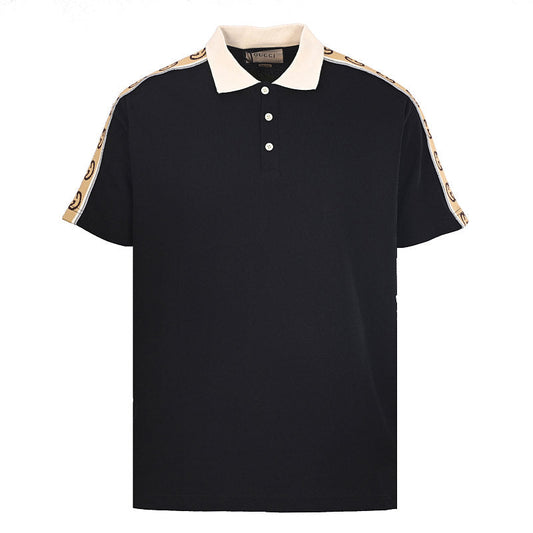 Gucci Classic Reflective Web Polo Shirt