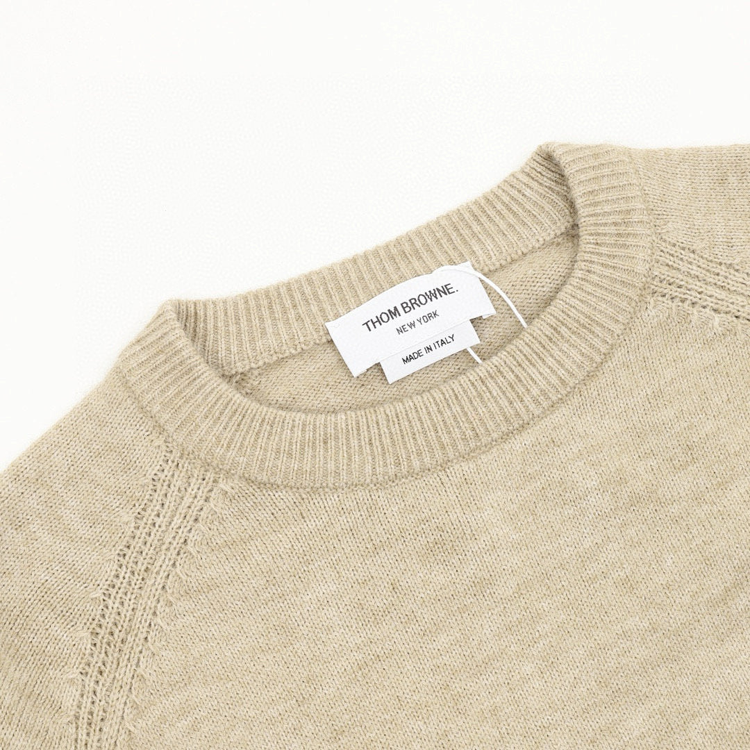 Thom Browne Wool Crewneck Sweater