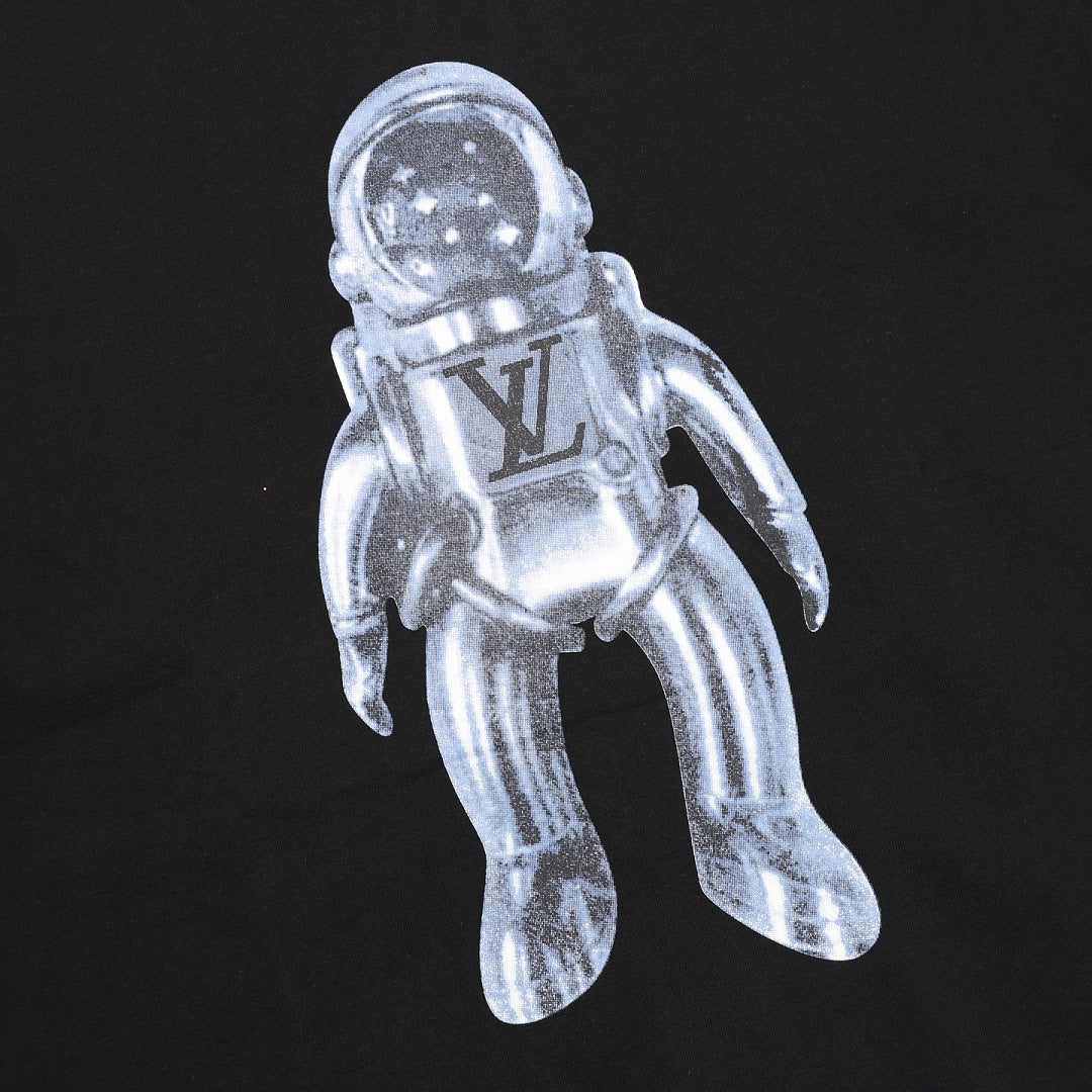 Louis Vuitton Astronaut Graphic Short-Sleeve T-Shirt