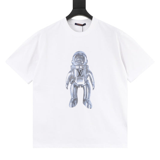 Louis Vuitton Astronaut Graphic Short-Sleeve T-Shirt