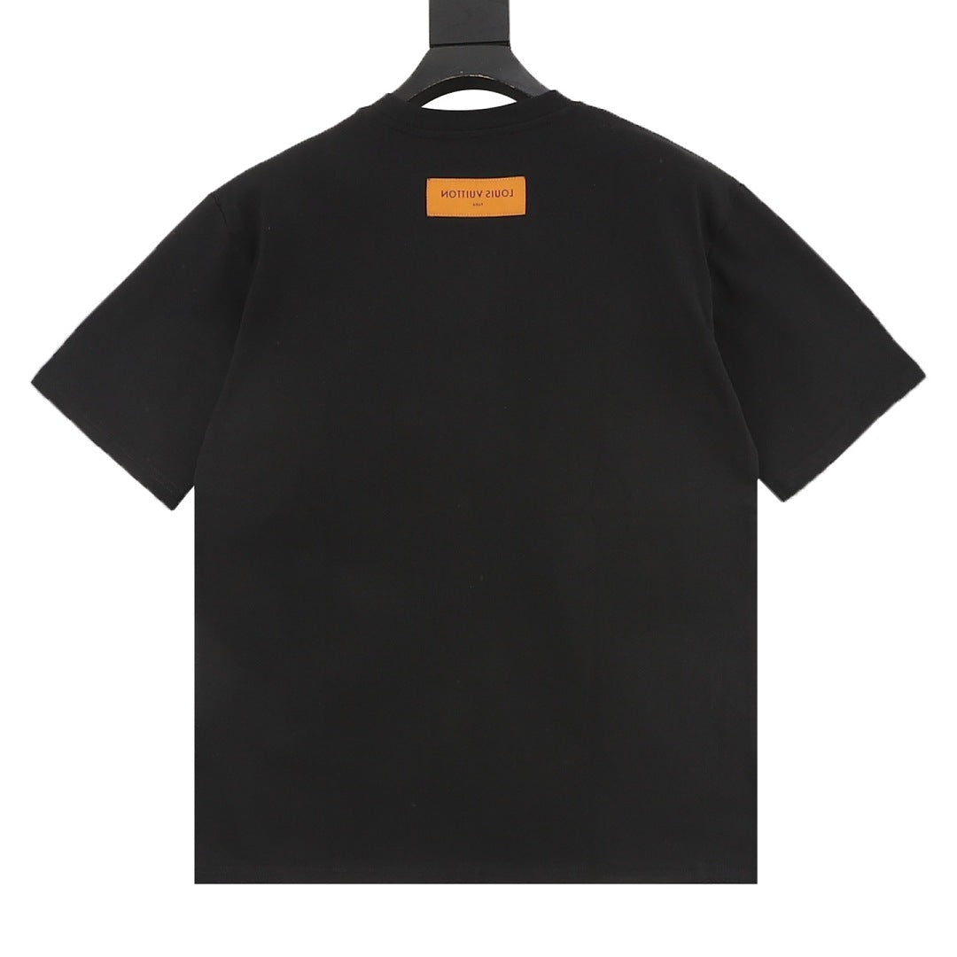 Louis Vuitton "Le Monde Est À Vous" Équipe Short-Sleeve T-Shirt