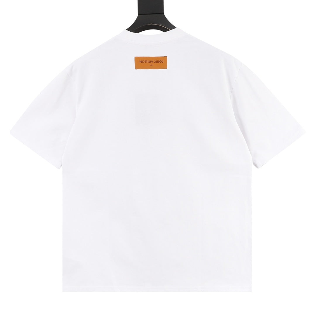 Louis Vuitton "Le Monde Est À Vous" Équipe Short-Sleeve T-Shirt