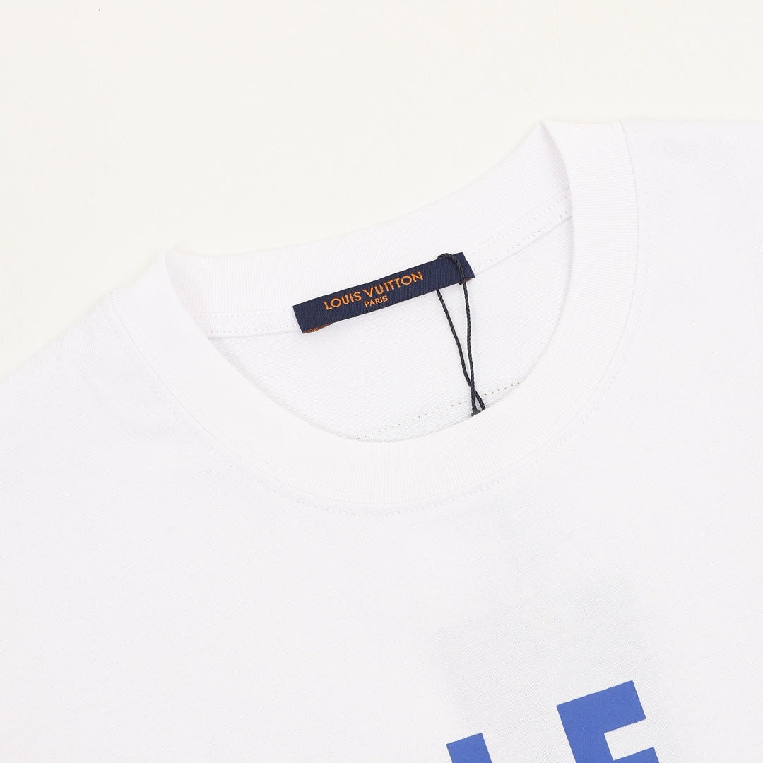 Louis Vuitton "Le Monde Est À Vous" Équipe Short-Sleeve T-Shirt