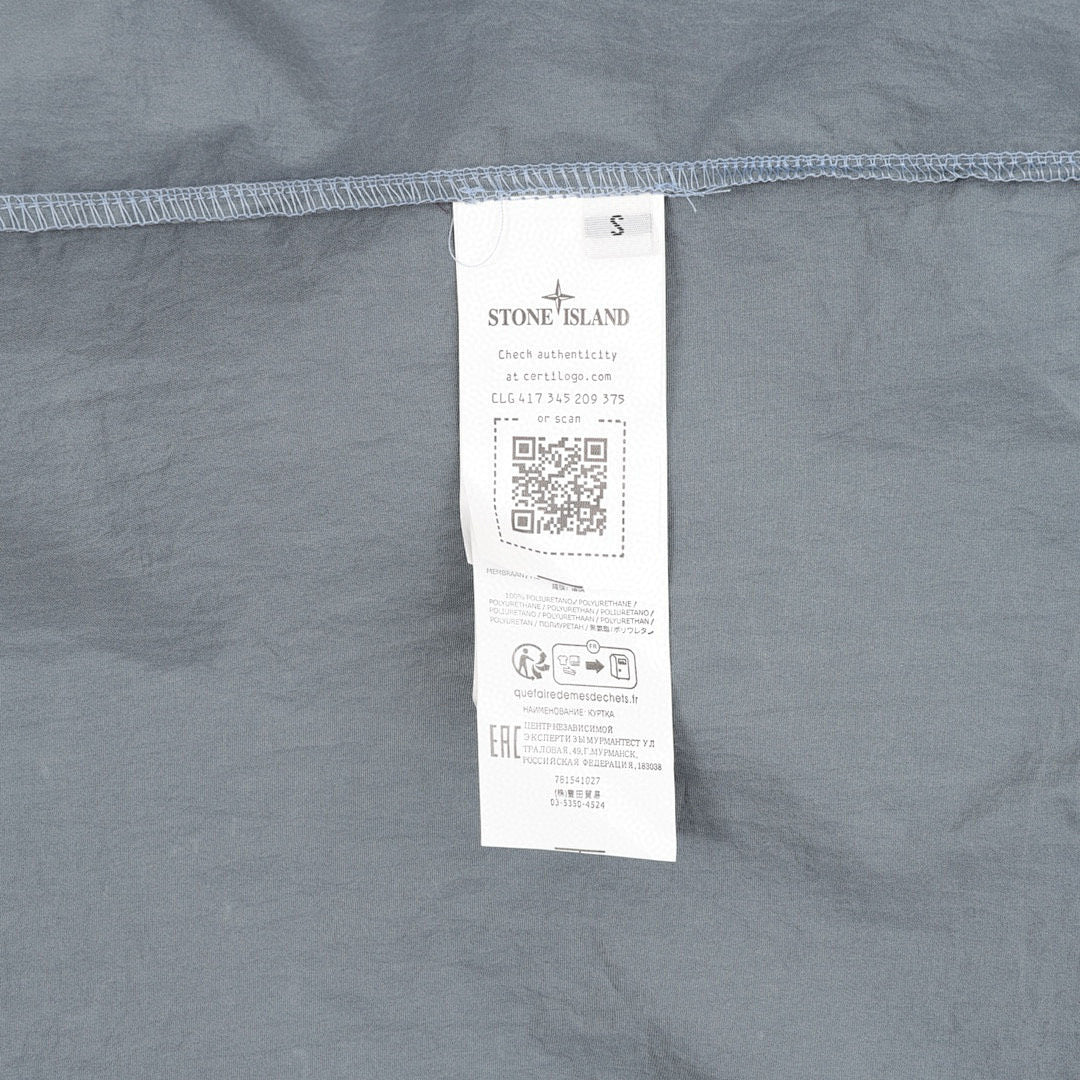 Stone Island Nylon Meta Long-Sleeve Zip Chest-Strap Jacket