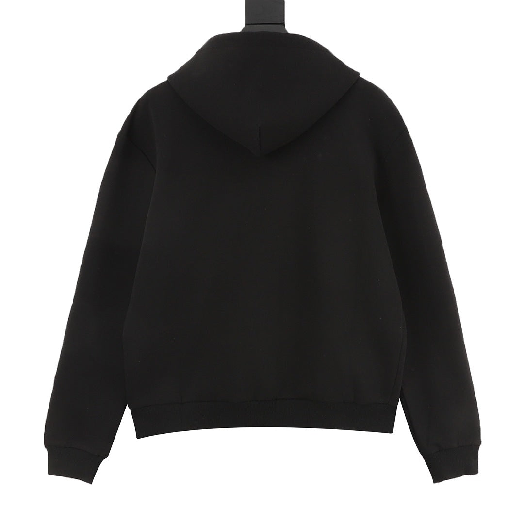Louis Vuitton Zip-Up Hoodie Black