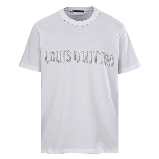 LOUIS VUITTON LV Monogram Flower Logo T-Shirt — Off White