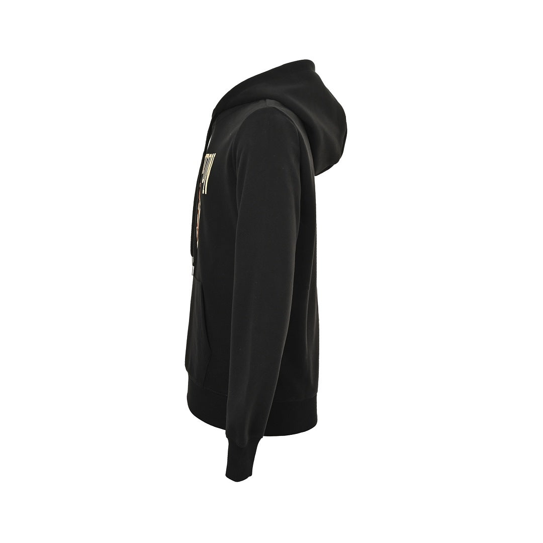 LOUIS VUITTON 3D Monogram Patch Hoodie | LV Letter Appliqué Sweatshirt